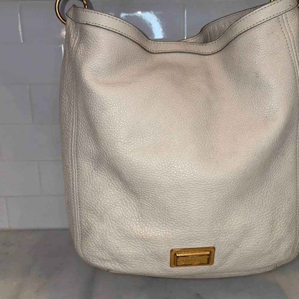 Marc by Marc Jacobs Bag Purse Handbag Leather New Q Hillier Convertible Hobo Bag